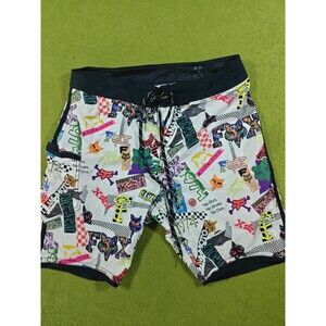 Fox Head Racing Swim Shorts Swim Trunks Men's Board Shorts 30
